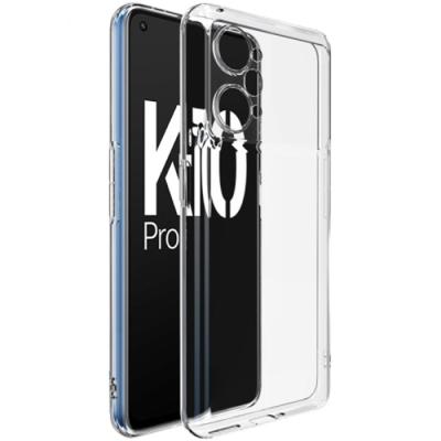 OPPO K10 Pro 5G Kamera Korumalı Ultra İnce Şeffaf Silikon Kılıf