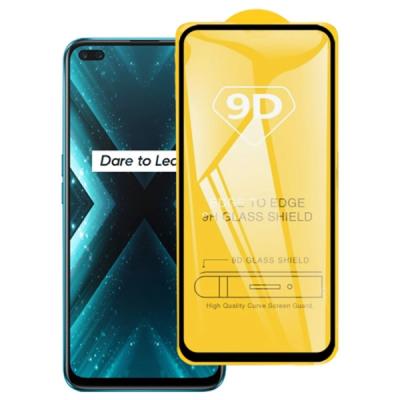 Oppo Realme 7 Pro 9D Full Glue Tempered Cam Ekran Koruyucu