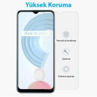 OPPO Realme C21 Tempered Kırılmaz Cam Ekran Koruyucu
