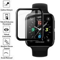 OPPO Watch 2 46MM 3D Full Kavisli PMMA Cam Ekran Koruyucu