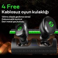 PLEXTONE 4FREE TWS Gaming Bluetooth 5.0 Kablosuz Kulaklık IPX4