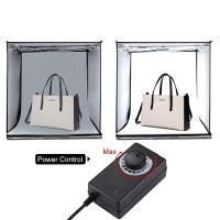 PULUZ Profesyonel LED Işıklı Ürün Fotoğraf Çekim Çadırı (60x60cm)