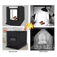 PULUZ Profesyonel LED Işıklı Ürün Fotoğraf Çekim Çadırı (60x60cm)