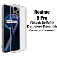Realme 9 Pro Kamera Korumalı Ultra İnce Şeffaf Silikon Kılıf