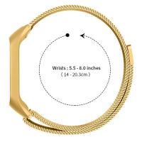 Samsung Fit-E-SM-R375 Metal Milano Loop Kayış Kordon