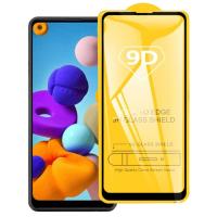 Samsung Galaxy A21 9D Full Glue Tempered Cam Ekran Koruyucu
