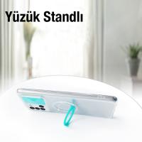 Samsung Galaxy A21S SM-A217 Kamera Koruma Yüzüklü Silikon Kılıf Sürgülü