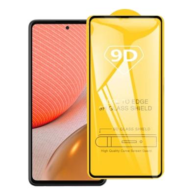 Samsung Galaxy A72 9D Full Glue Tempered Cam Ekran Koruyucu