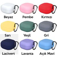 Samsung Galaxy Buds Live İçin Silikon Kılıf + Anahtarlık