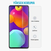 Samsung Galaxy F62 için Tempered Kırılmaz Cam Ekran Koruyucu