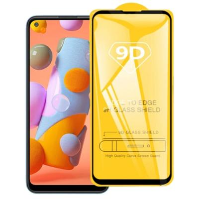 Samsung Galaxy M11 9D Full Glue Tempered Cam Ekran Koruyucu