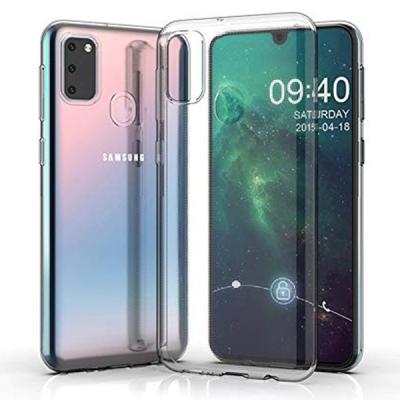 Samsung Galaxy M30S Kılıfı Kamera Korumalı Şeffaf Silikon Kılıf