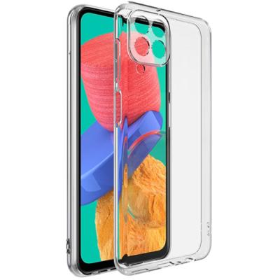 Samsung Galaxy M33 5G M336B Kamera Koruma Çok İnce Şeffaf Kılıf