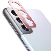 Samsung Galaxy S21 Plus 3D Metal Kamera Lens Koruyucu Çerçeve
