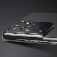 Samsung Galaxy S21 Ultra için 3D Metal Kamera Lens Koruyucu