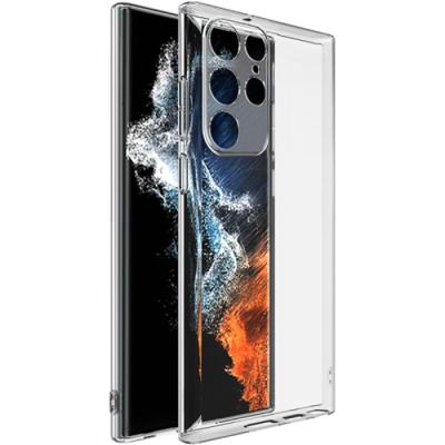 Samsung Galaxy S22 Ultra Kamera Koruma İnce Şeffaf Silikon Kılıf