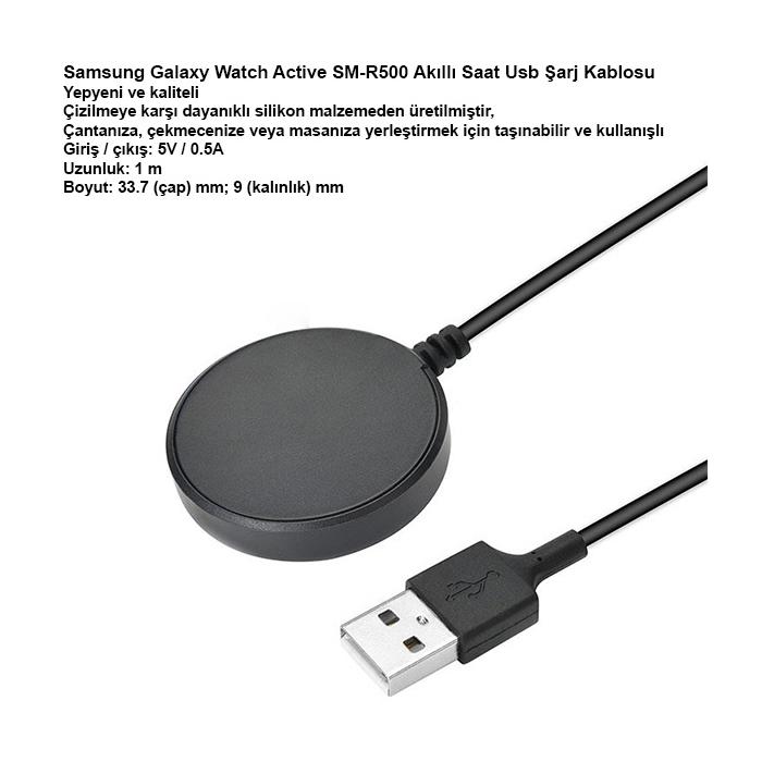 En Ucuz Samsung Galaxy Watch Active Sm R500 Akilli Saat Usb Sarj Kablosu 99 90 Tl Cepevi