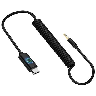 Spiral USB Type-C to 3.5mm Aux Ses Aktarım Kablosu (1.5 Metre)