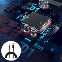 Spiral USB Type-C to 3.5mm Aux Ses Aktarım Kablosu (1.5 Metre)