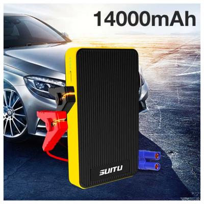 SUiTU 14000mAh Jump Starter Akü Takviye Seti Powerbank+Led Lamba