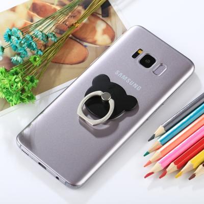 Universal Mini Ayıcık 360 Dönebilen Yüzük Telefon Tutucu Stant