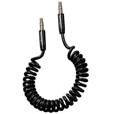 Usams US-SJ256 Spring 3.5MM Aux Ses Aktarım Kablosu (1.2Metre)