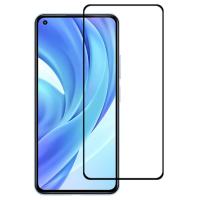 Xiaomi Mi 11 Lite Glue Full Kaplama Tempered Cam Ekran Koruyucu