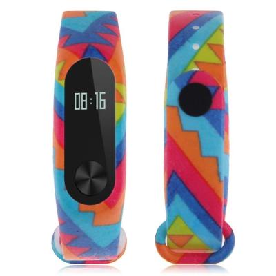 Xiaomi Mi Band 2 Akıllı Bileklik için Desenli Kordon Kayış