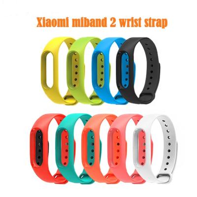 Xiaomi Mi Band 2 için Silikon Kordon Kayış