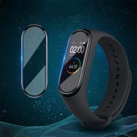 Xiaomi Mi Band 5 için 3D Kavisli Full Kaplama Ekran Koruyucu