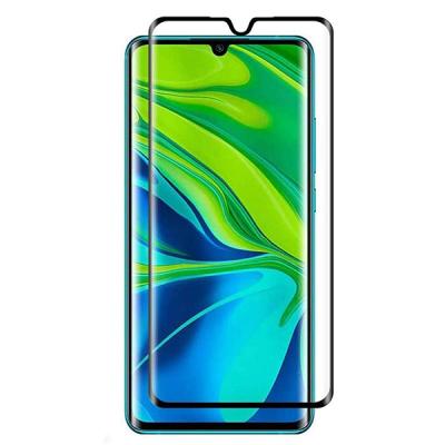 Xiaomi Mi Note 10 Temperli Kırılmaz Cam Ekran Koruyucu 3D Kavisli