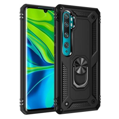 Xiaomi Mi Note 10 Pro Kılıfı Yüzüklü Armor Shockproof Ring Kılıf