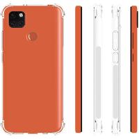 Xiaomi Mi Redmi 9C için Anti-Drop Shockproof Silikon Kılıf