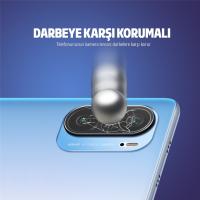 Xiaomi Poco F3 Tempered Kırılmaz Cam Kamera Lens Koruyucu