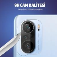 Xiaomi Poco F3 Tempered Kırılmaz Cam Kamera Lens Koruyucu