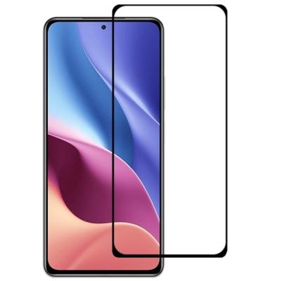 Xiaomi Redmi K40 Glue Full Kaplama Tempered Cam Ekran Koruyucu