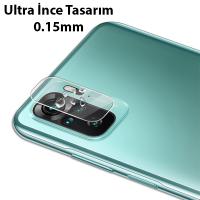 Xiaomi Redmi Note 10 4G Tempered Glass Cam Kamera Lens Koruyucu