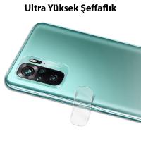Xiaomi Redmi Note 10 4G Tempered Glass Cam Kamera Lens Koruyucu