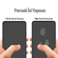 Xiaomi Redmi Note 10 Full Kaplama Tempered Cam Ekran Koruyucu