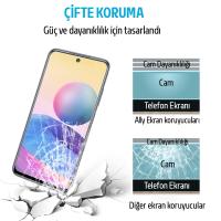 Xiaomi Redmi Note 10 için Tempered Kırılmaz Cam Ekran Koruyucu