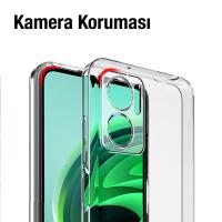 Xiaomi Redmi Note 11E-Redmi 10 Prime Korumalı İnce Silikon Kılıf