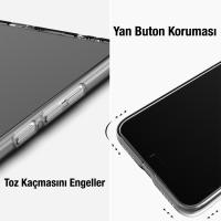 Xiaomi Redmi Note 11E-Redmi 10 Prime Korumalı İnce Silikon Kılıf
