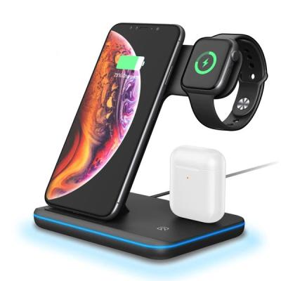 Z5 3in1 15W Kablosuz Hızlı Şarj Standı (iPhone+iWatch+AirPods)