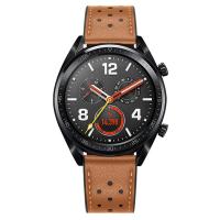 20MM Galaxy Watch 42MM - Active 1-2-S2 Classic Deri Kayış Kordon
