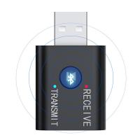 2in1 Bluetooth 5.0 Mini USB Adaptör + FM Transmitter