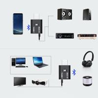 2in1 Bluetooth 5.0 Mini USB Adaptör + FM Transmitter