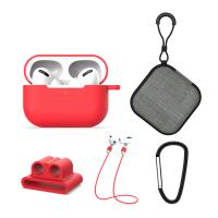 5in1 AirPods Pro Kulaklık Kılıfı Kulaklık Koruma Full Çanta Seti