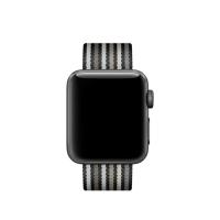 Ally Apple Watch 1,2,3 38mm Woven Dokuma Cizgili Nylon Kayış