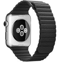 Ally Apple Watch İçin 1,2,3,38mm 4,40mm Deri Loop Kayış Krdon