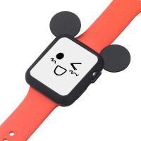 Ally Apple Watch İçin 42mm Mickey Figürü Silikon Kılıf